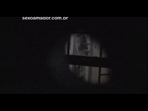 ❤️ Blondie gets secretly videotaped by a neighborhood voyeur hidden behind hollow bricks ❌ Super porn at us ❌️